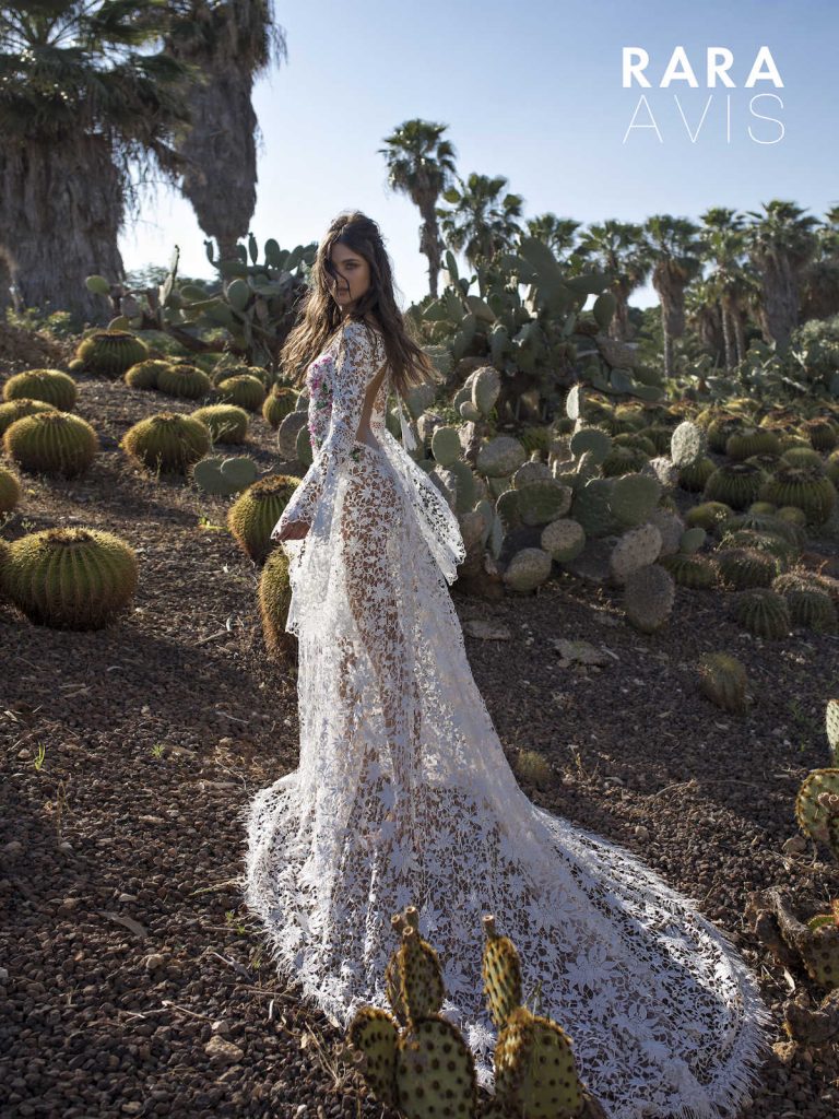 The Klark - floral lace wedding dress from Dell'Amore Bridal's Wild Soul collection