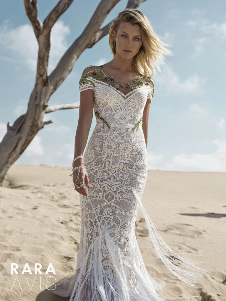Tirion bohemian wedding dresses from the Dell’Amore Bridal’s Wild Soul collection.