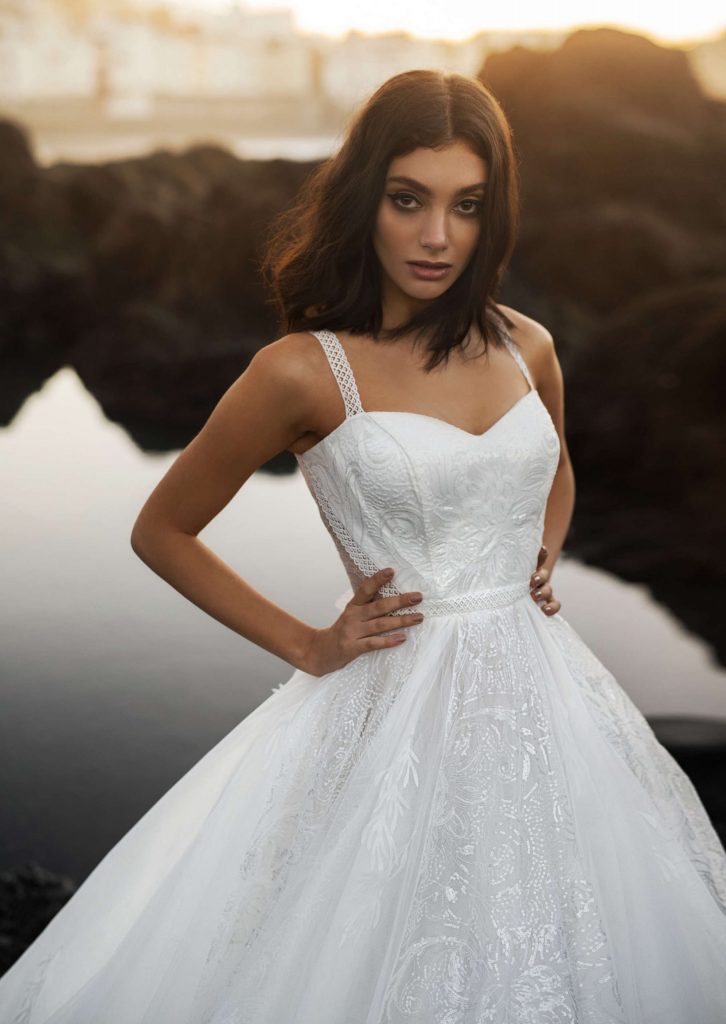 The Somalia – a fluffy wedding dress from Dell’Amore Bridal’s Dream Ocean collection