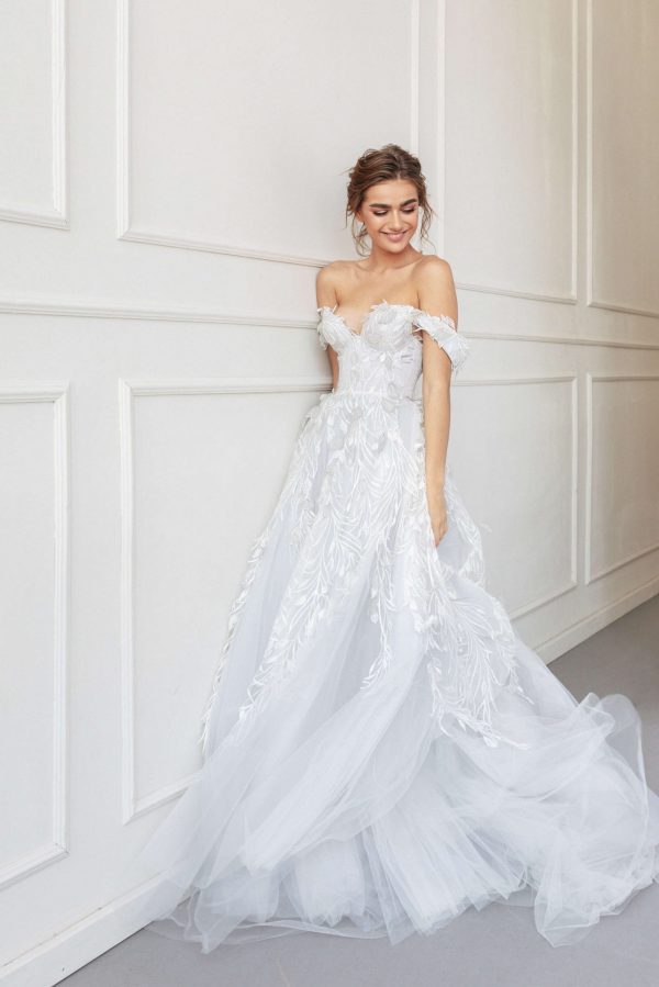 Margaret wedding dress from Waterfall Collection