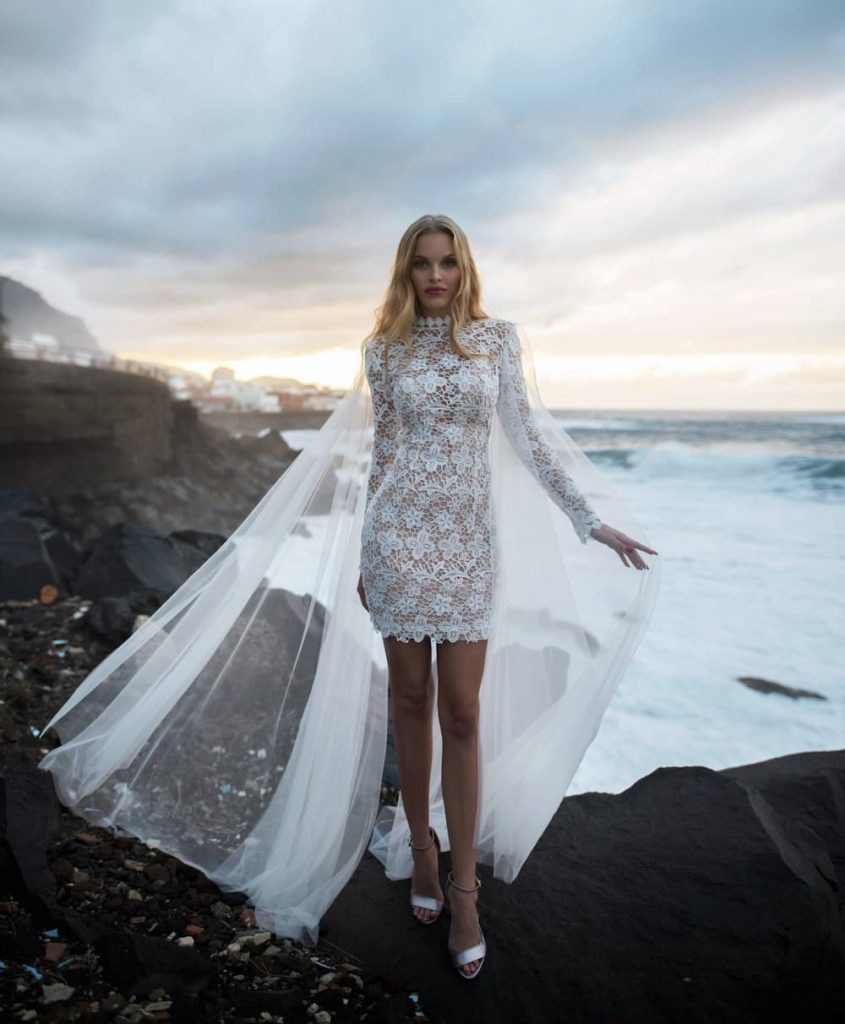 Rona wedding dress from the Dell’Amore Bridal Dream Ocean Collection