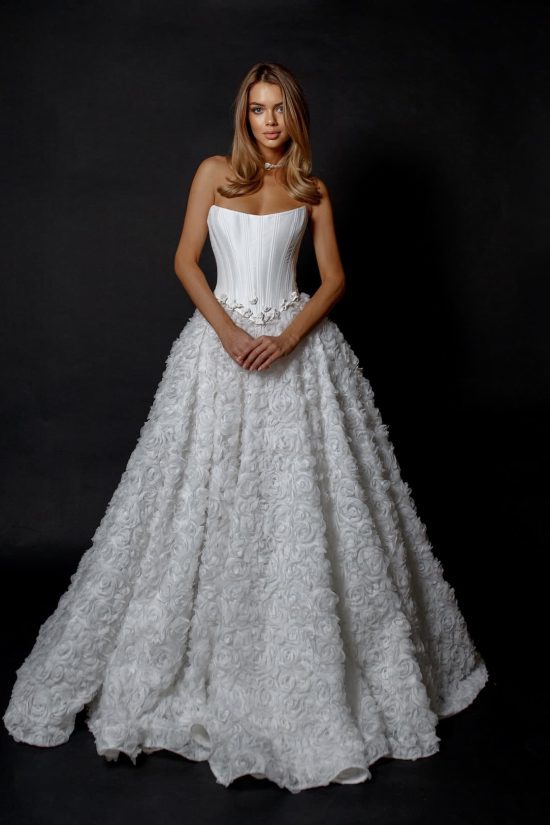 Rara Avis classic wedding dress 2024 Eolien at Dell'Amore , Auckland, NZ 1