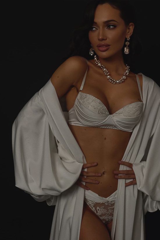 sparkling sexy lingerie bra set Tiana by rara avis designer at dell'amore bridal, auckland, nz 1